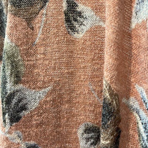 143 Story by Line‎ Up Floral Lightweight Open Cardigan Sweater S - Picture 7 of 9